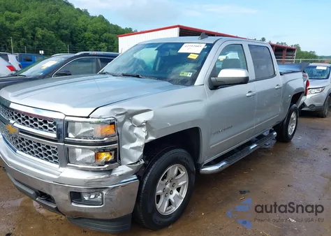 2015 Chevrolet Silverado 1500 1Lt from USA, damaged, VIN 3GCUKREC1FG107288